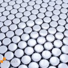WHITE PENNY ROUND-GLOSS 19MM (315 X 309)